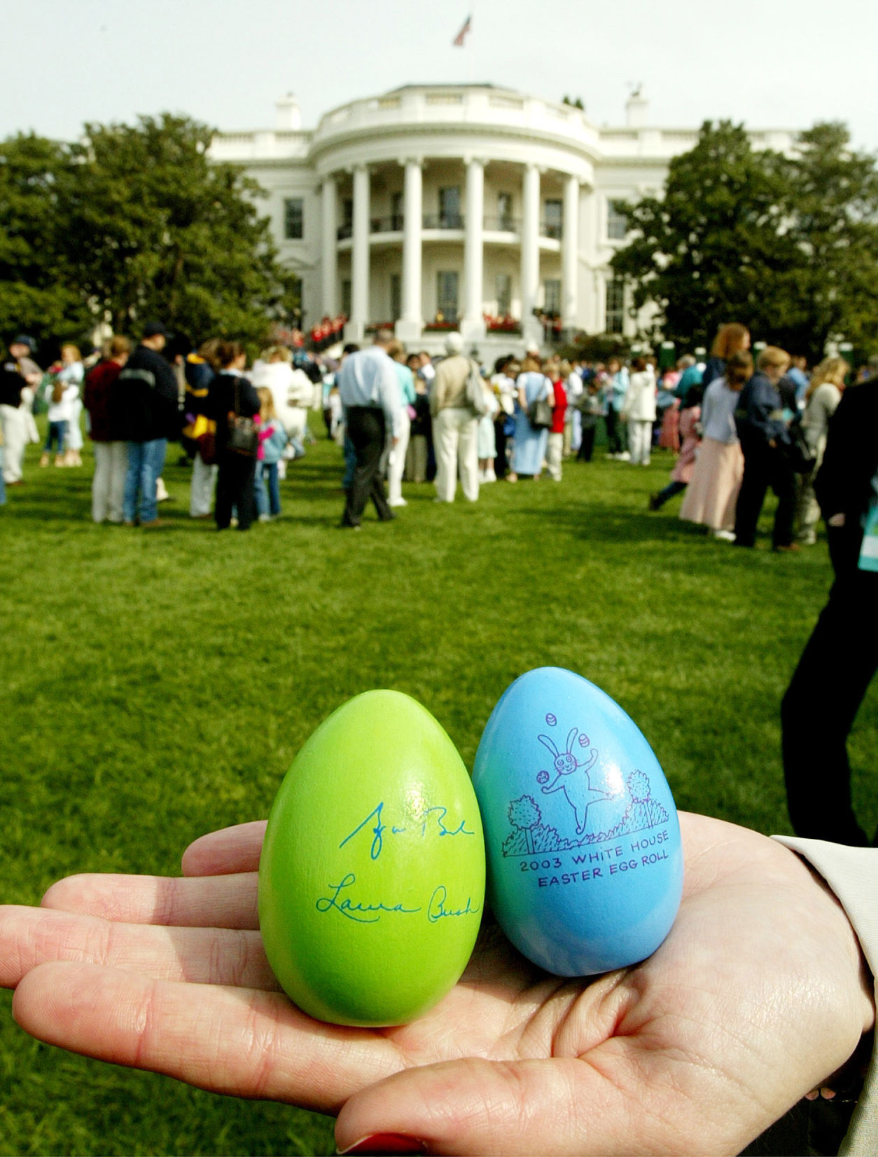 White House Easter, 2003